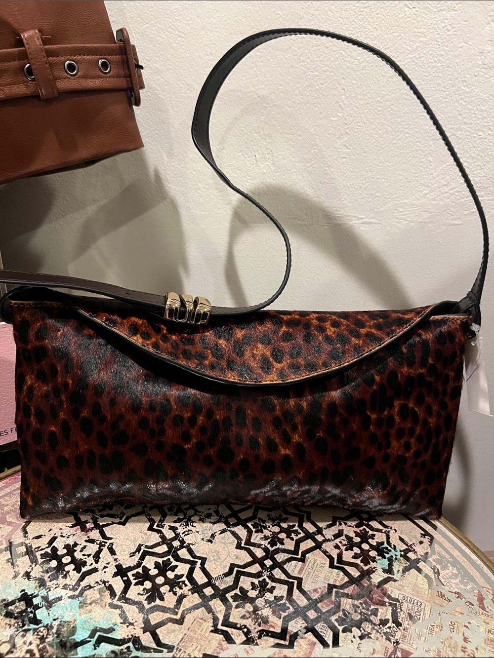 Madewell Leopard Shoulder Bag